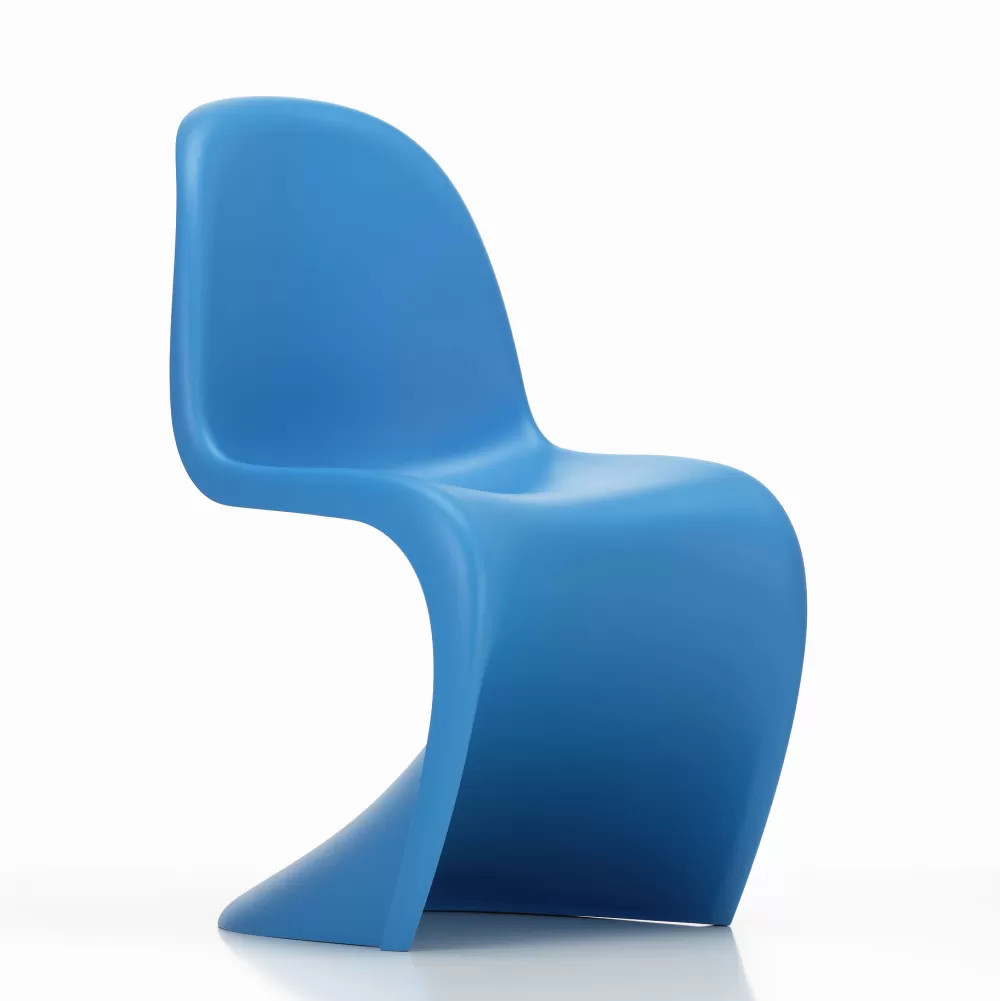 Sedie^Vitra Panton Chair | Sedia | Blu Ghiaccio