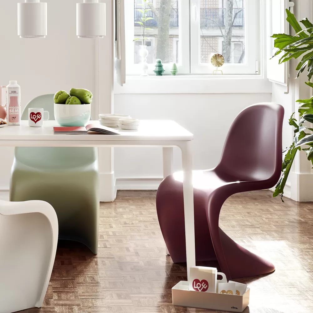 Sedie^Vitra Panton Chair | Sedia | Bordeaux