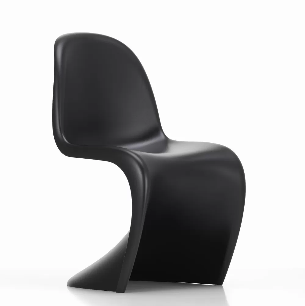 Sedie^Vitra Panton Chair | Sedia | Nero