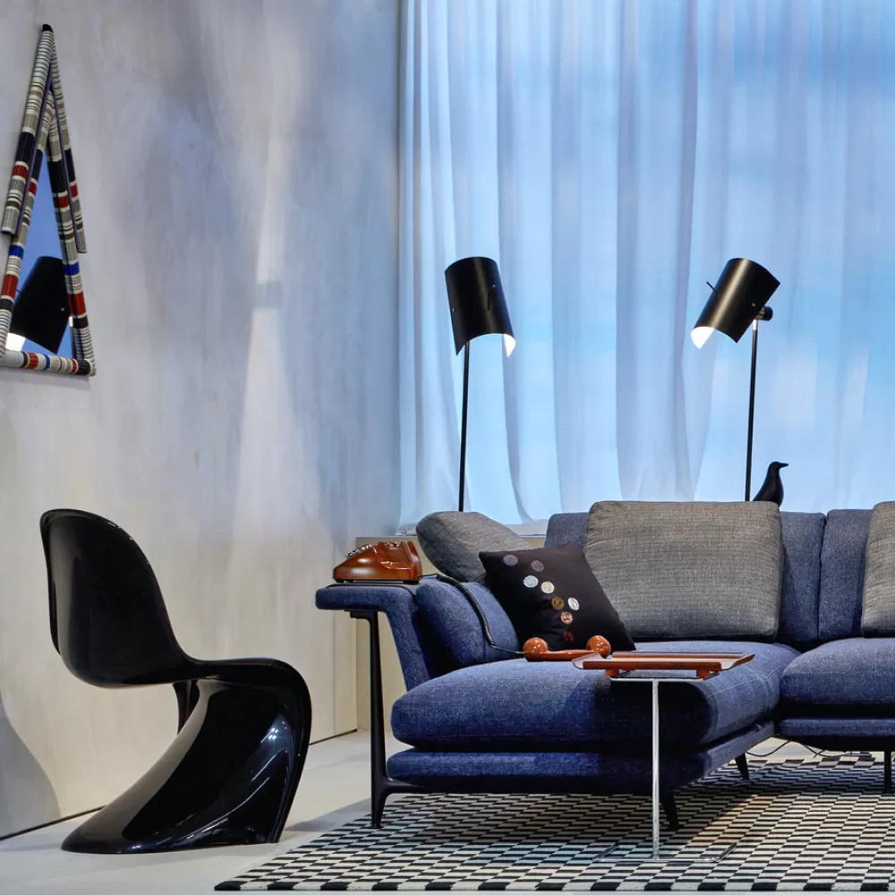 Sedie^Vitra Panton Chair Classic | Sedia - Nero Lucido