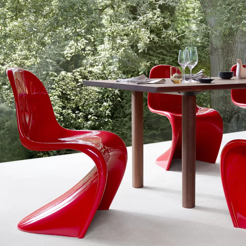 Sedie^Vitra Panton Chair Classic | Sedia - Rosso Lucido