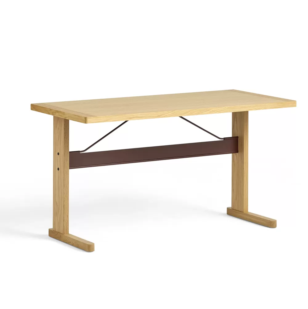 Scrivanie E Tavoli Da Ufficio^HAY Passerelle Desk | Scrivania | Rovere-Borgogna