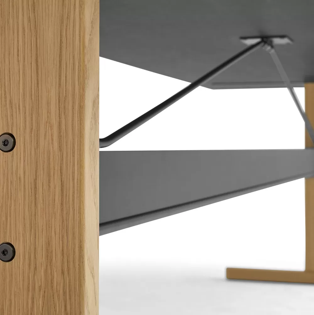 Scrivanie E Tavoli Da Ufficio^HAY Passerelle Desk | Scrivania | Rovere-Nero