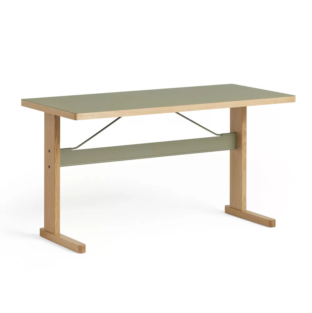 Scrivanie E Tavoli Da Ufficio^HAY Passerelle Desk | Scrivania | Rovere-Verde Oliva