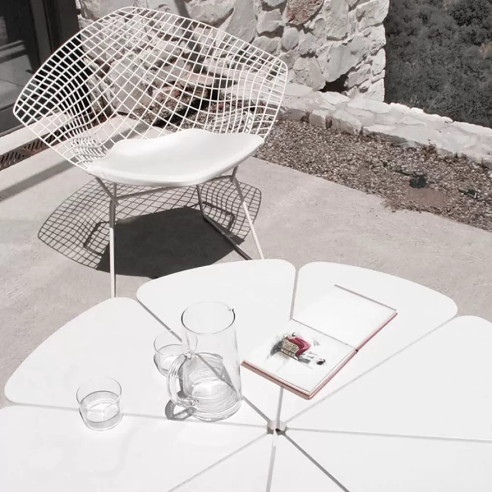 Tavoli Per Esterni^Knoll Petal Dining Table | Tavolo Per Esterni | Bianco