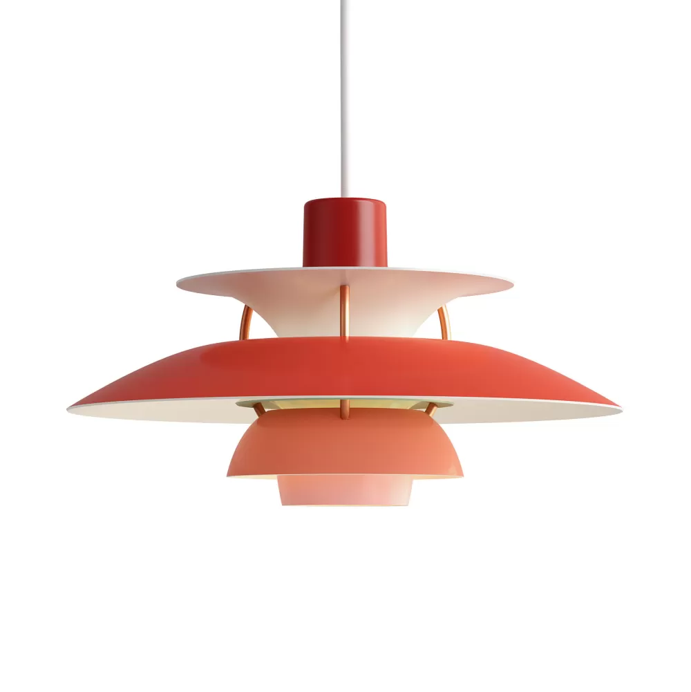 Lampade A Sospensione^Louis Poulsen Ph 5 Mini | Lampada A Sospensione | Rosso