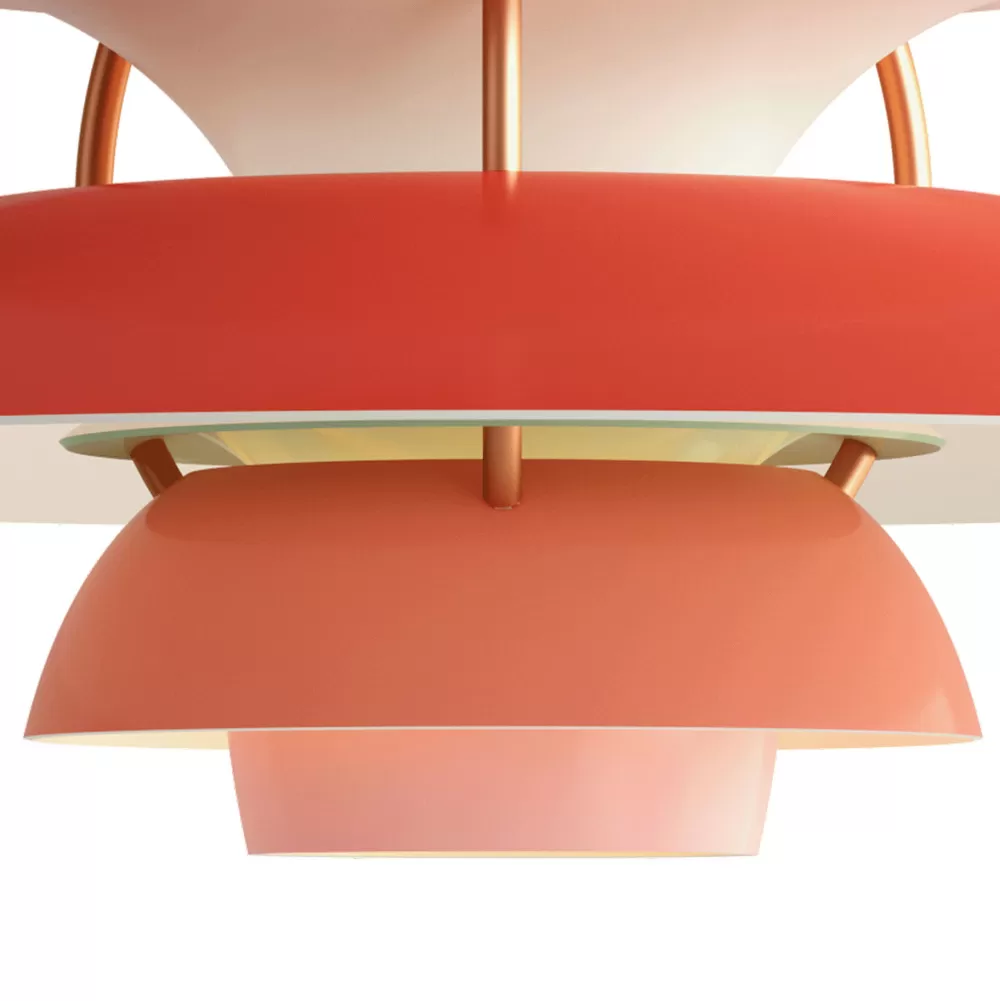Lampade A Sospensione^Louis Poulsen Ph 5 Mini | Lampada A Sospensione | Rosso