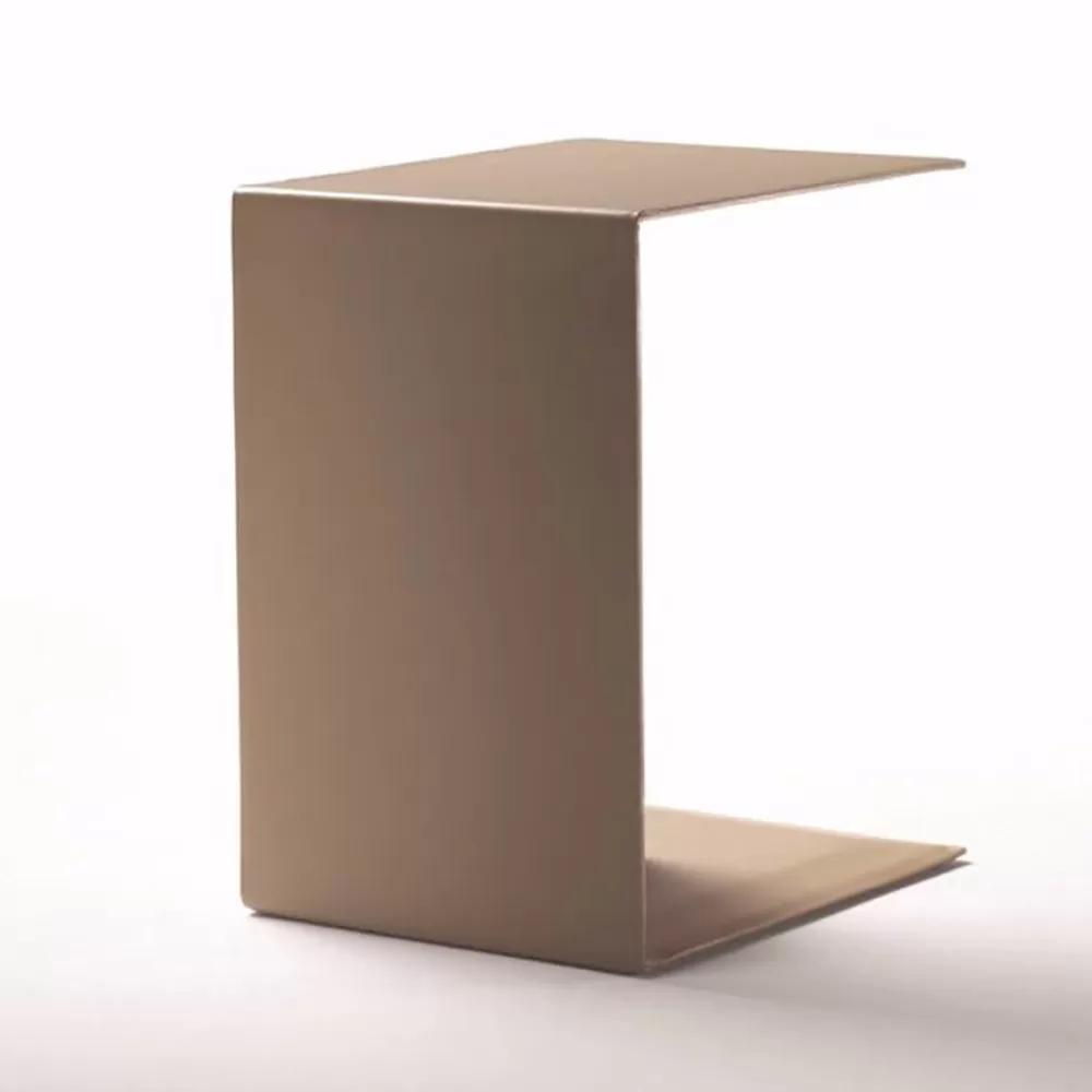 Tavolini^Flexform Plain | Tavolino | Cuoio