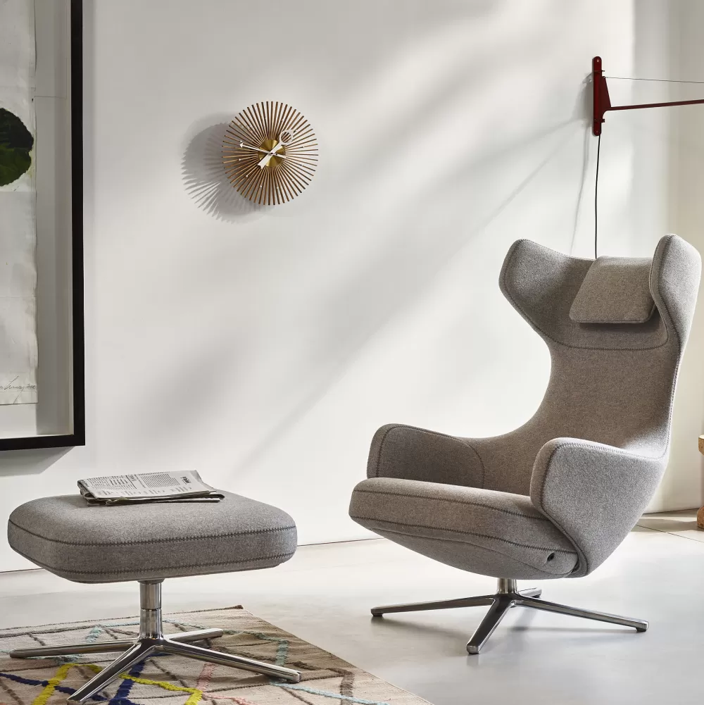 Orologi^Vitra Popsicle Clock | Orologio Da Parete - Noce