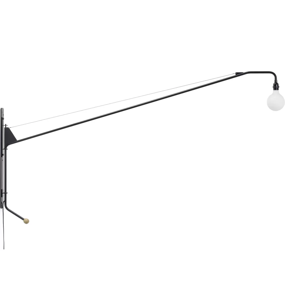 Lampade Da Parete^Vitra Potence | Lampada A Parete | Nero