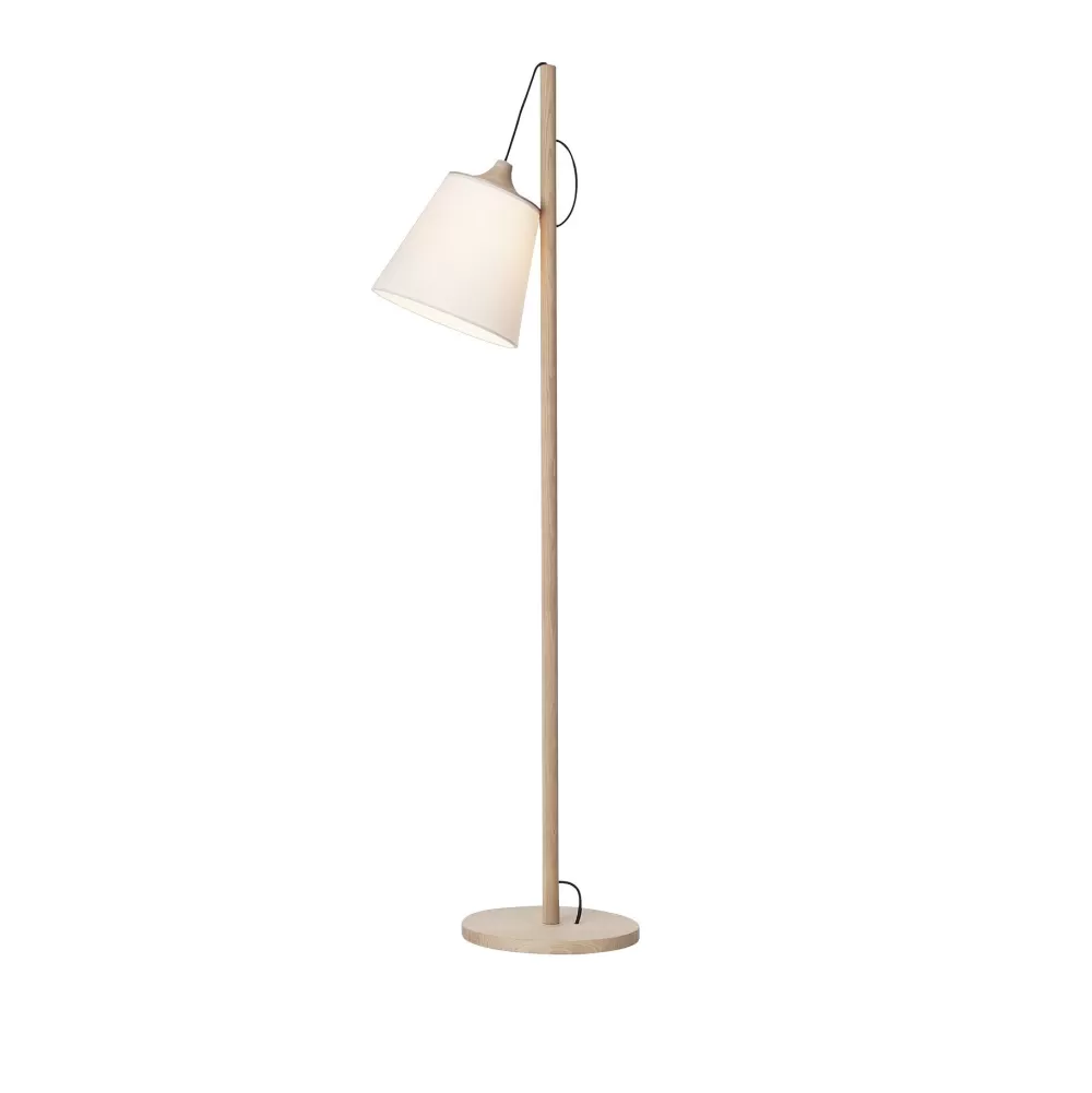 Lampade Da Terra^Muuto Pull Floor Lamp | Lampada Da Terra | Rovere-Bianco