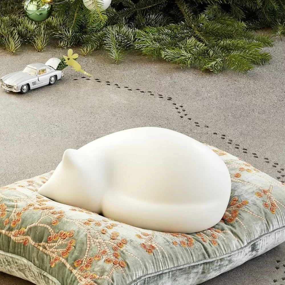 Decorazioni^Vitra Resting Cat | Oggetto Decorativo | Bianco