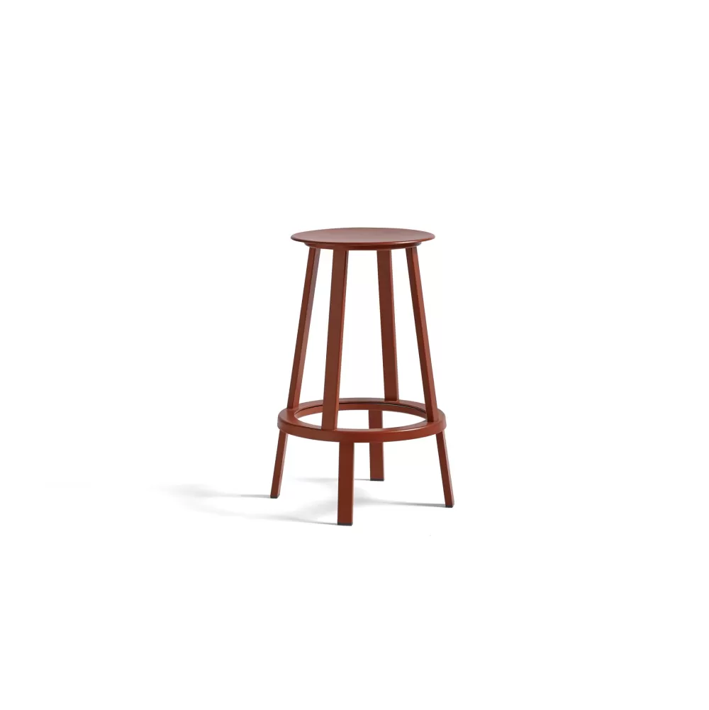 Sgabelli^HAY Revolver Bar Stool Low Sgabello Bar Basso - Rosso