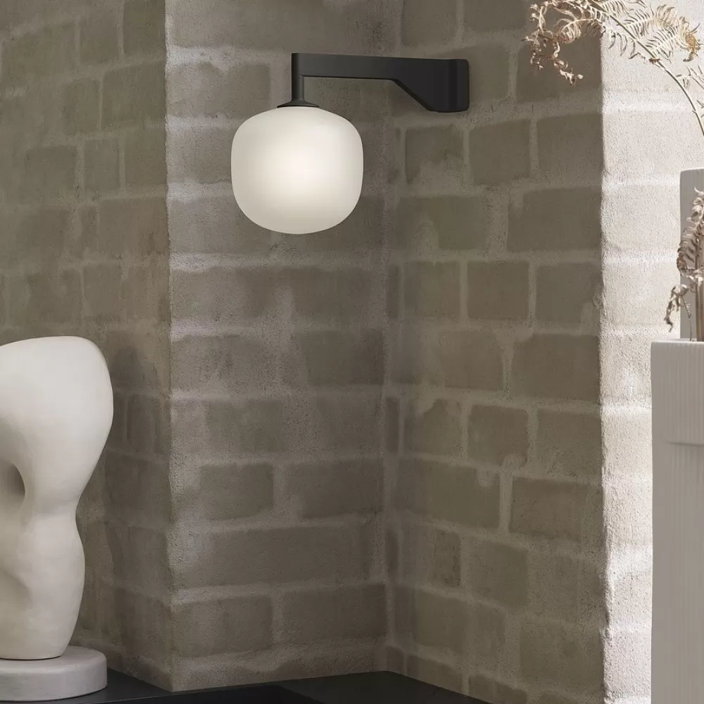 Lampade Da Parete^Muuto Rime Wall Lamp | Lampada Da Parete | Nera