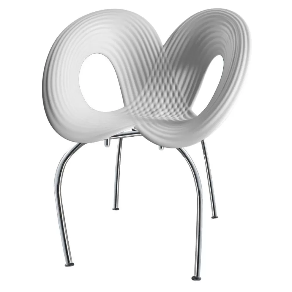 Sedie^Moroso Ripple Chair | Sedia Per Esterni | Acciaio Inox