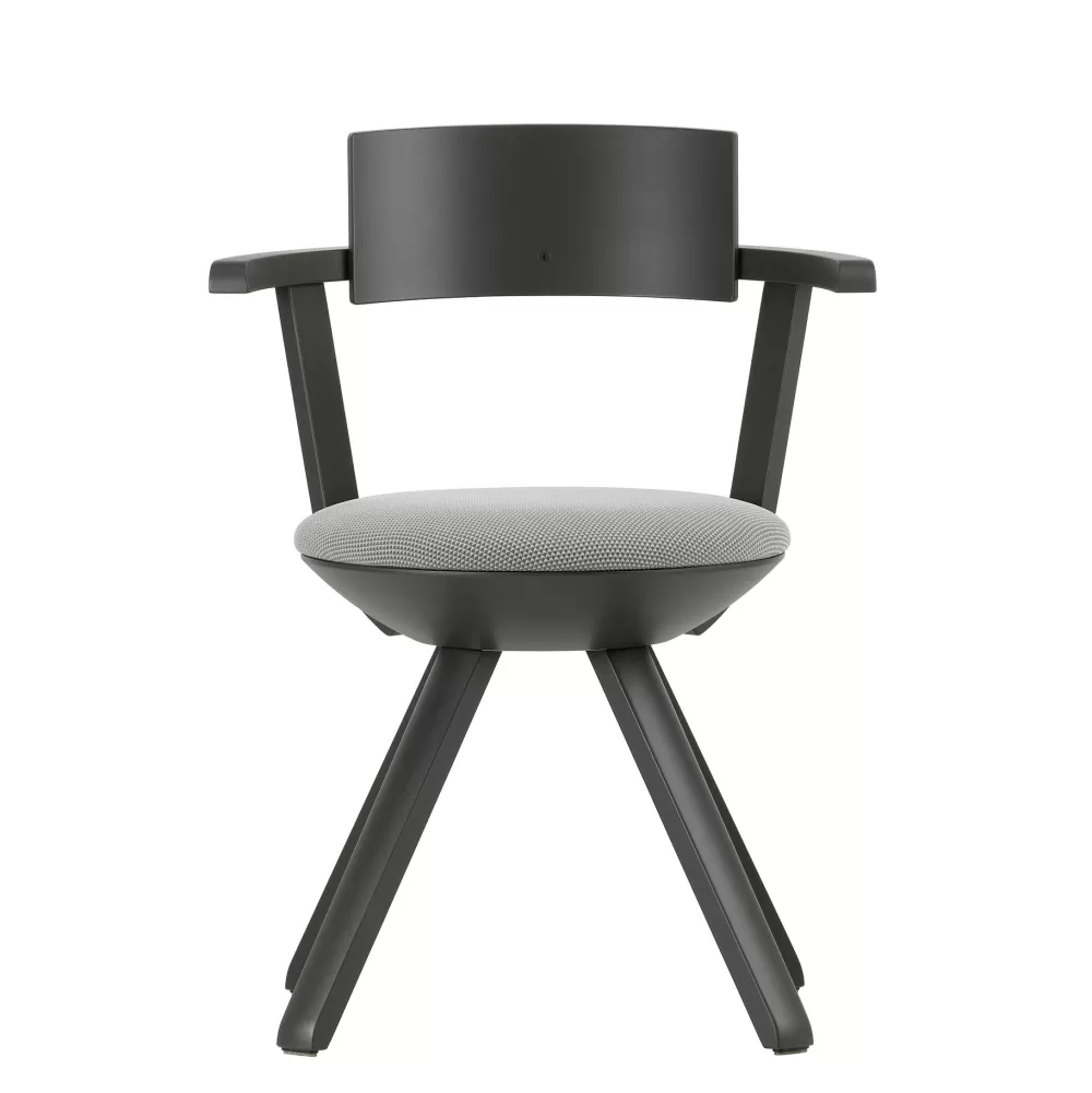Sedie^Artek Rival Chair | Betulla Nero