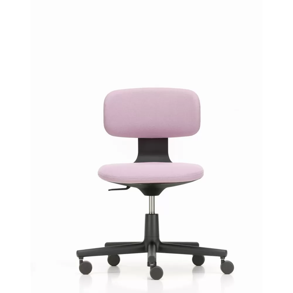 Sedie Da Ufficio^Vitra Rookie | Sedia Da Ufficio | Rosa / Grigio Sierra