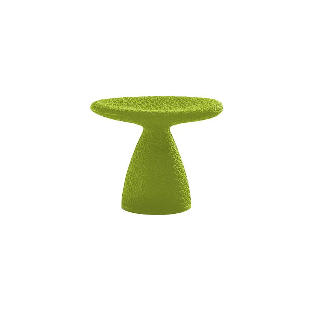 Sgabelli^Moroso Shitake Stool | Sgabello Basso | Verde Fluo