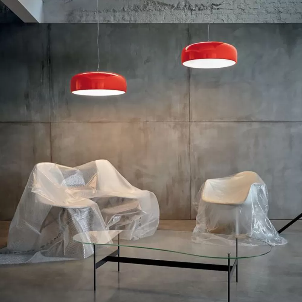 Lampade A Sospensione^Flos Smithfield Suspension - Rosso