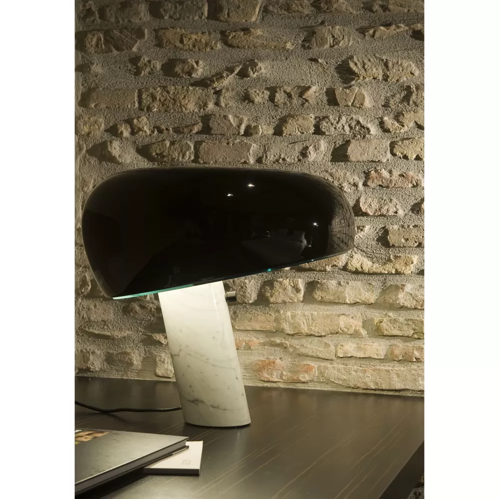 Lampade Da Tavolo^Flos Snoopy | Lampada Da Tavolo - Nero