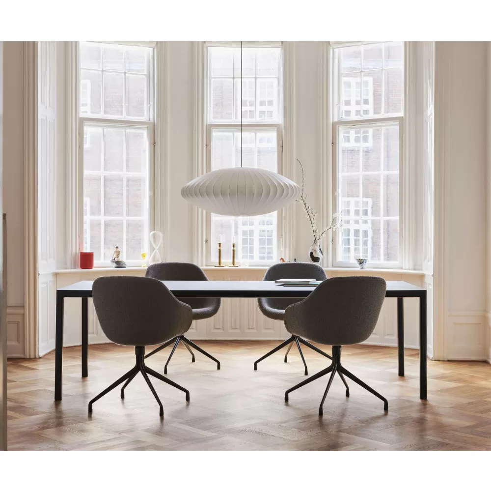 Tavoli Fissi^HAY T12 Table | Tavolo | Nero - L 200