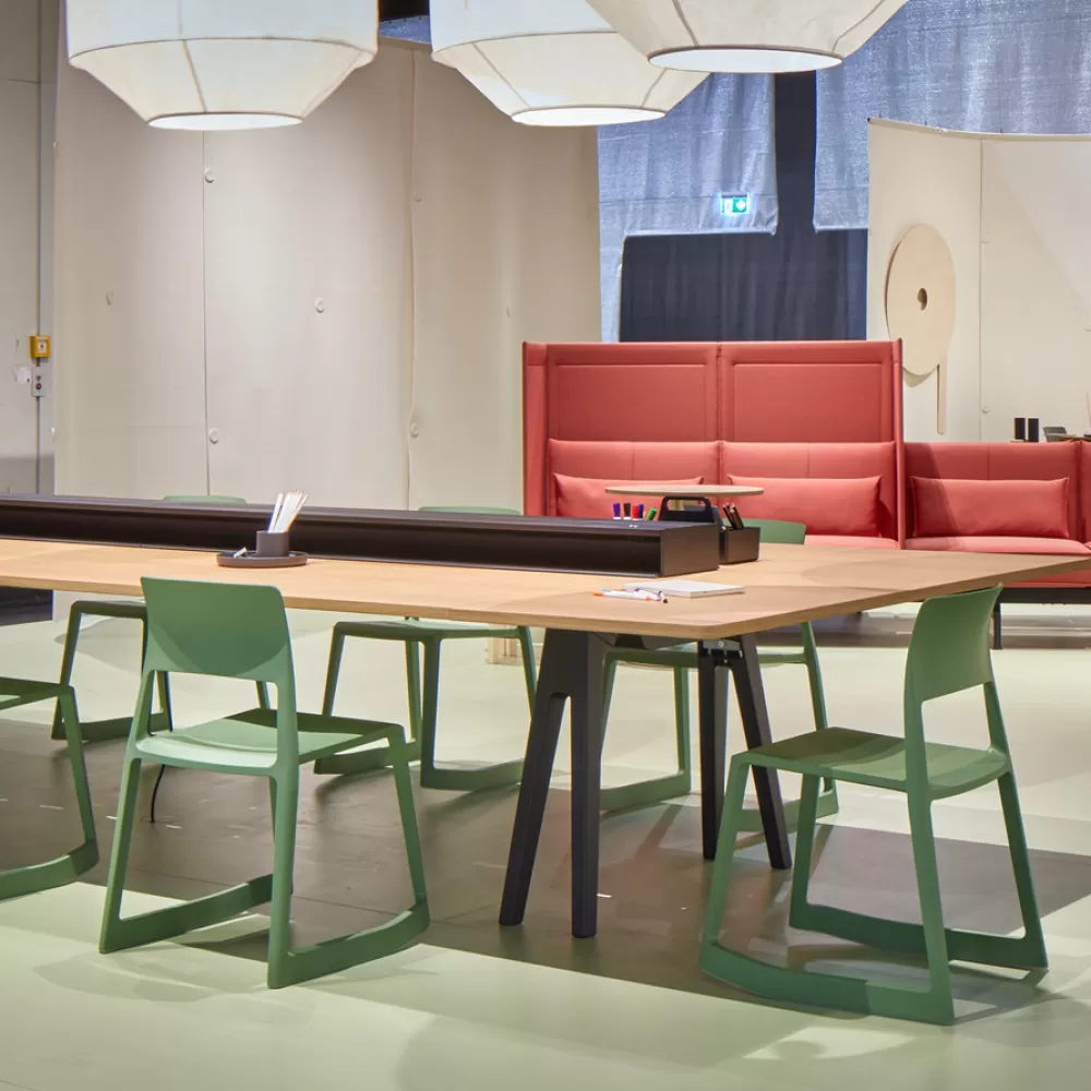 Sedie^Vitra Tip Ton | Sedia | Verde Industriale