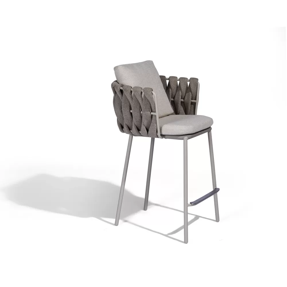 Sedie Per Esterni^Tribù Tosca Counter Height Chair | Sgabello Per Esterni | Linen-10