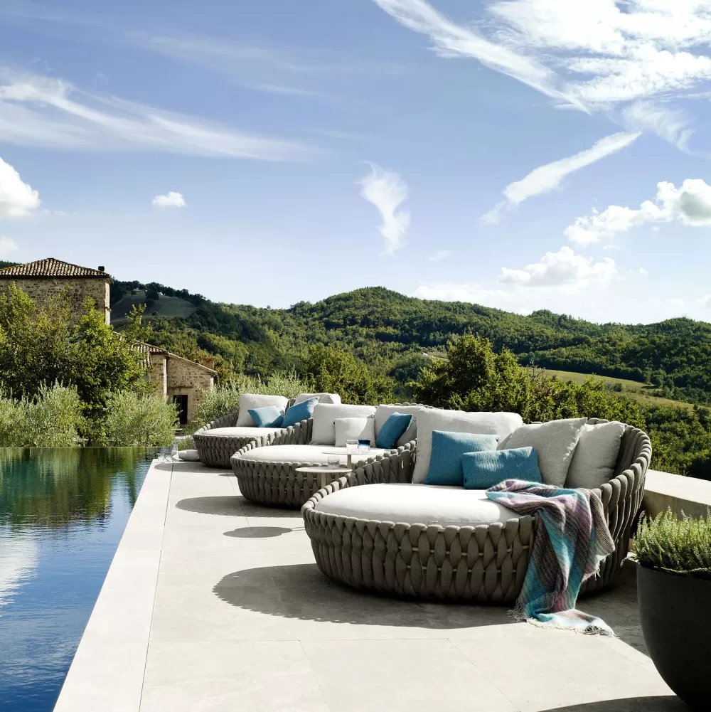 Divani E Poltrone^Tribù Tosca Daybed | Lettino Per Esterni
