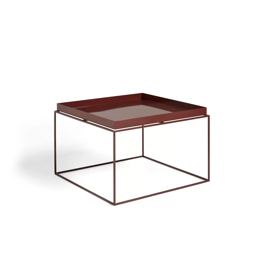 Tavolini^HAY Tray Table Coffee | Tavolino- Cioccolato Lucido