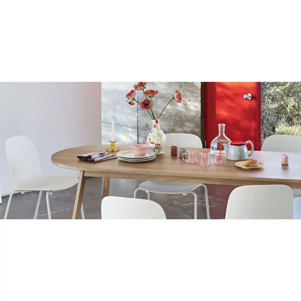 Tavoli Fissi^HAY Triangle Leg Table | Tavolo Ovale | Rovere Massello Oliato