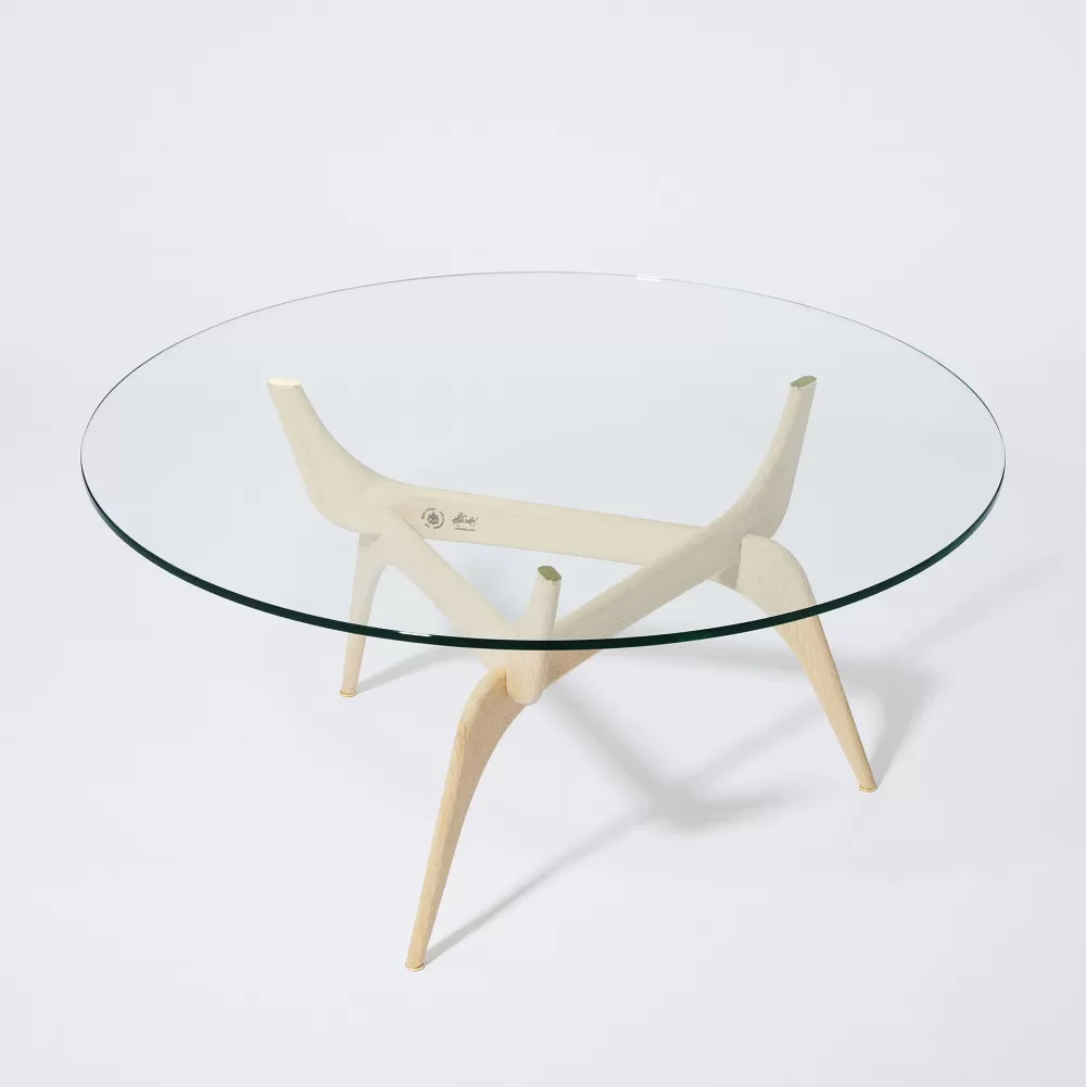 Tavoli Fissi^Brdr. Krüger Triiio Coffee Table | Tavolino | Rovere-Vetro