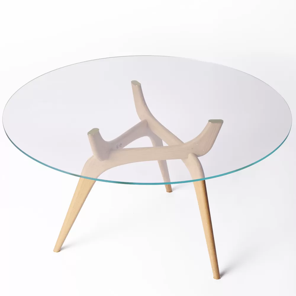 Tavoli Fissi^Brdr. Krüger Triiio Dining Table | Tavolo Da Pranzo | Rovere-Vetro