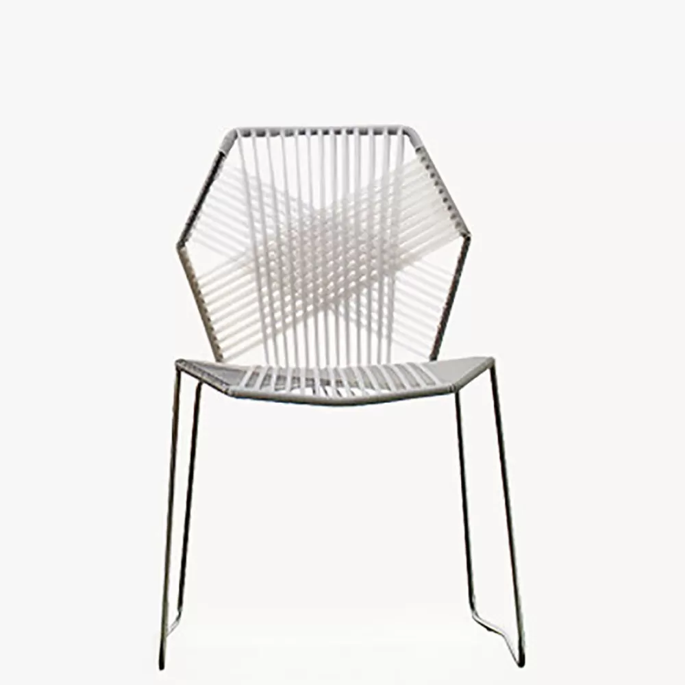 Sedie Per Esterni^Moroso Tropicalia Chair | Sedia Per Esterni | Acciaio-Bianco