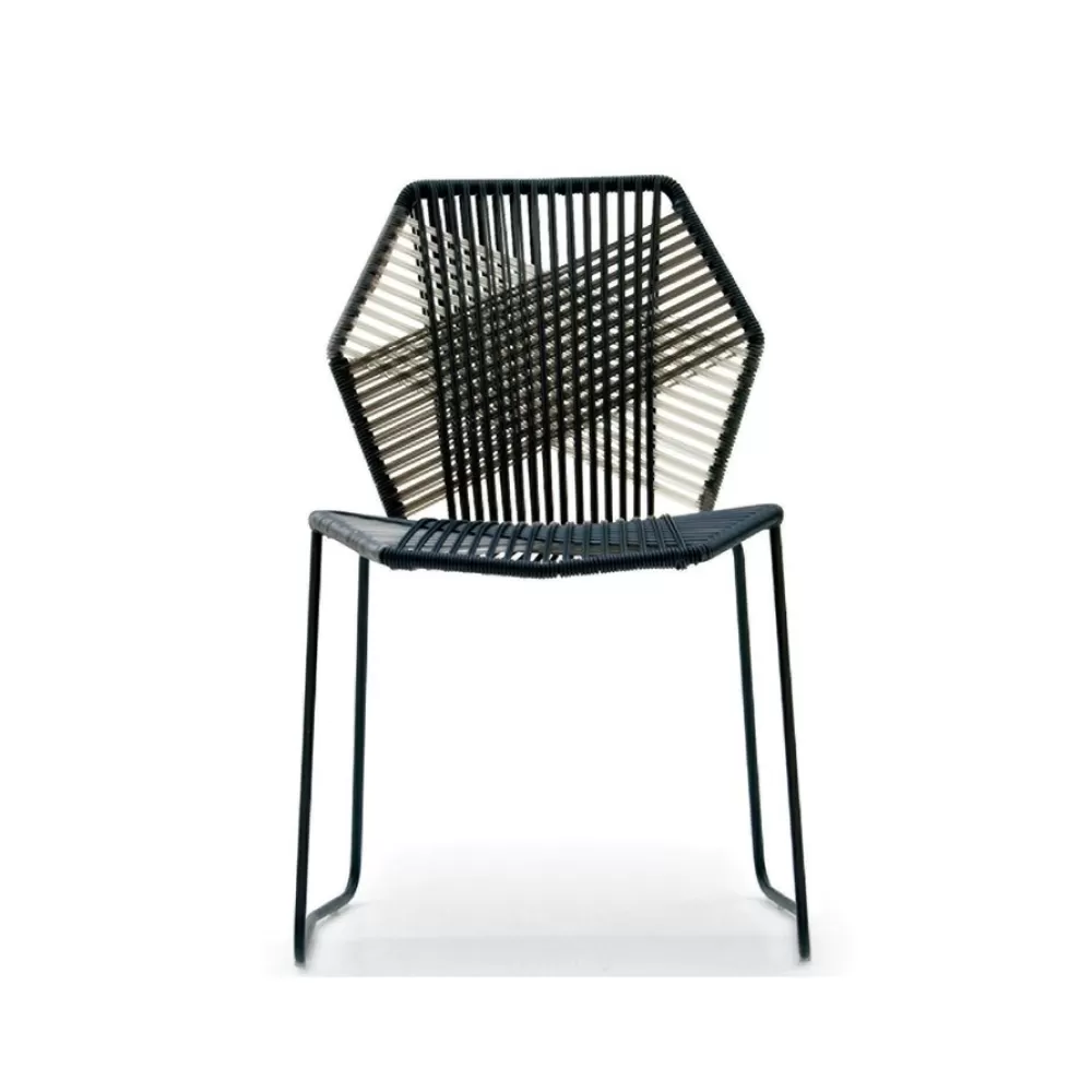 Sedie Per Esterni^Moroso Tropicalia Chair | Sedia Per Esterni | Nero-Quarzo Nero