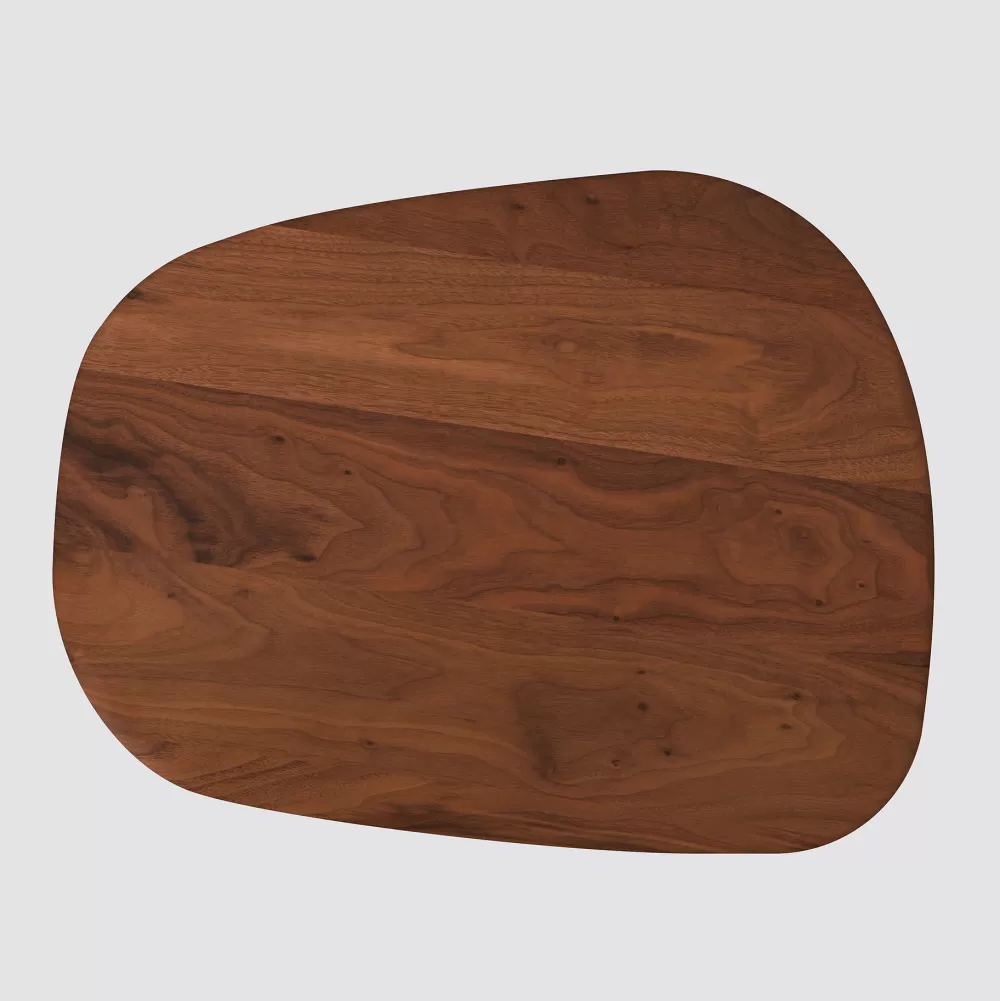 Tavolini^Zeitraum Twist Stone L | Tavolo Da Caffe | Noce Americano