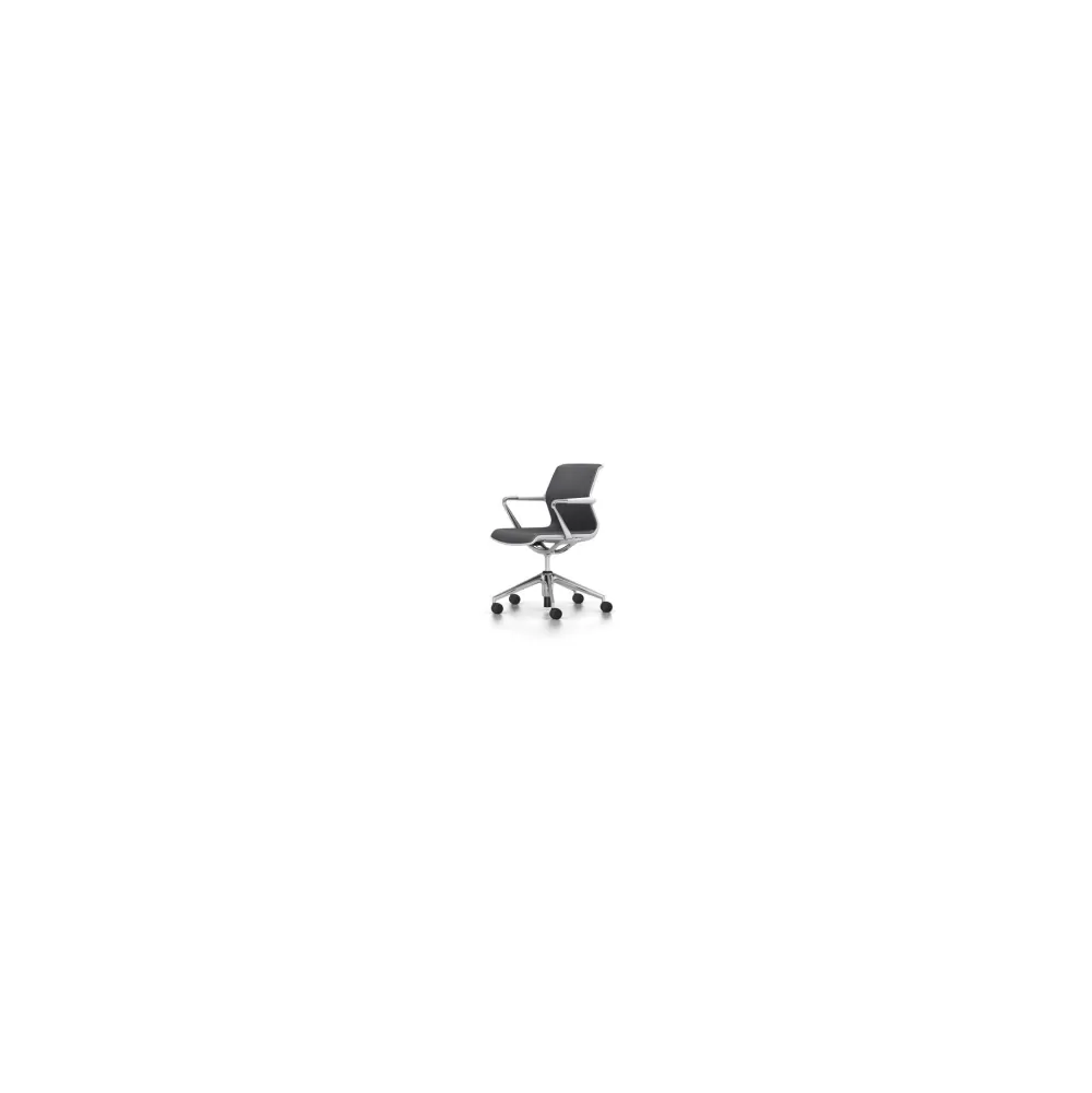 Sedie Da Ufficio^Vitra Unix Chair Five-Star Base | Sedia Da Ufficio | Nero