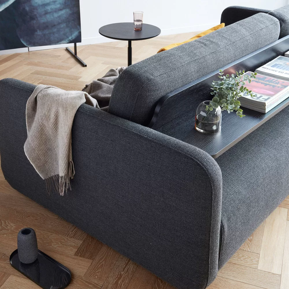 Divani Letto^Innovation Living Vogan Divano Letto | 577 - Ripiano Nero | 120-200 Cm