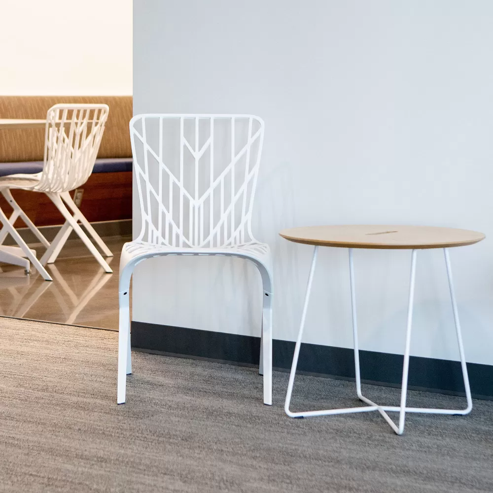 Sedie Per Esterni^Knoll Washington Skeleton Chair | Sedia Per Esterni | Bianco