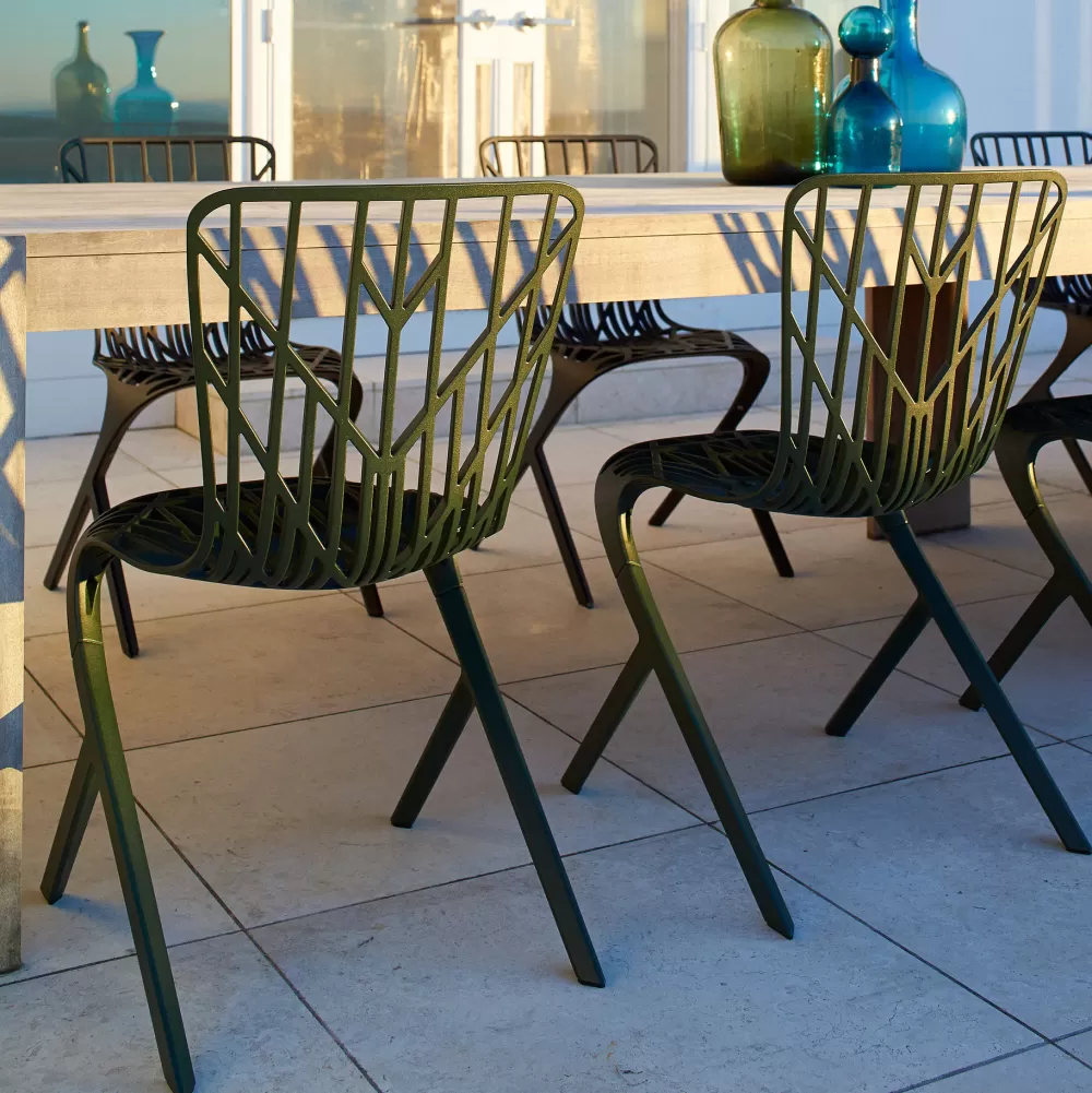 Sedie Per Esterni^Knoll Washington Skeleton Chair | Sedia Per Esterni | Verde