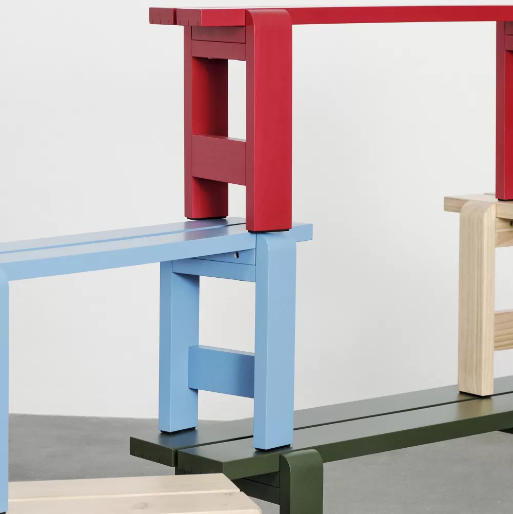 Sedie Per Esterni^HAY Weekday Bench | Panca | Azzurro