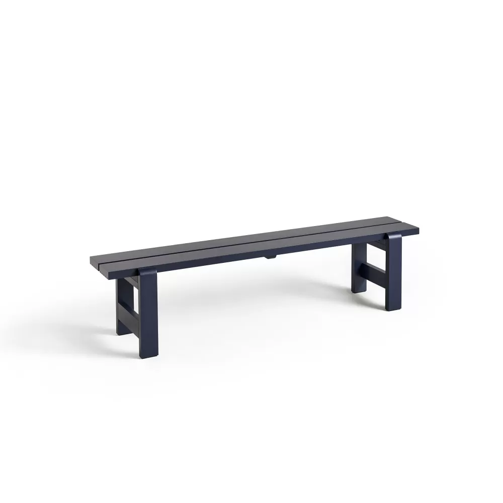 Sedie Per Esterni^HAY Weekday Bench | Panca | Blu Acciaio