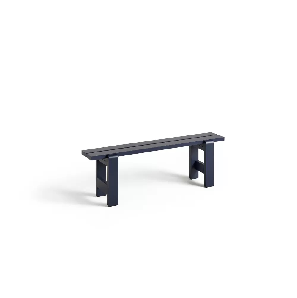 Sedie Per Esterni^HAY Weekday Bench | Panca | Blu Acciaio