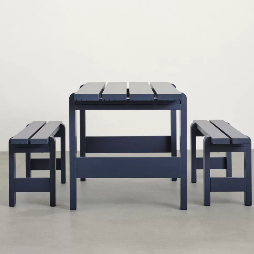 Sedie Per Esterni^HAY Weekday Bench | Panca | Blu Acciaio
