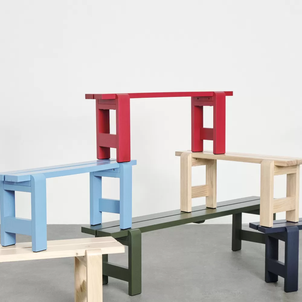 Sedie Per Esterni^HAY Weekday Bench | Panca | Rosso
