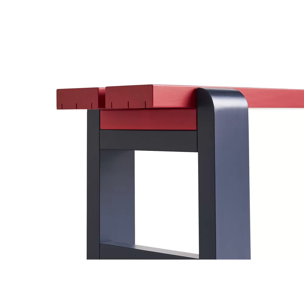 Sedie Per Esterni^HAY Weekday Bench Duo | Panca | Blu-Rossa