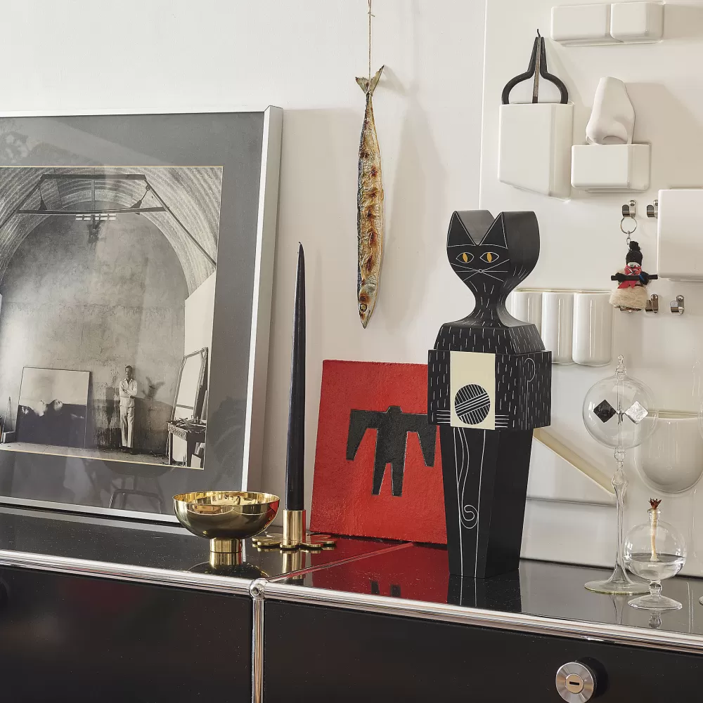 Decorazioni^Vitra Wooden Doll | Bambola Ornamentale | Gatto Grande
