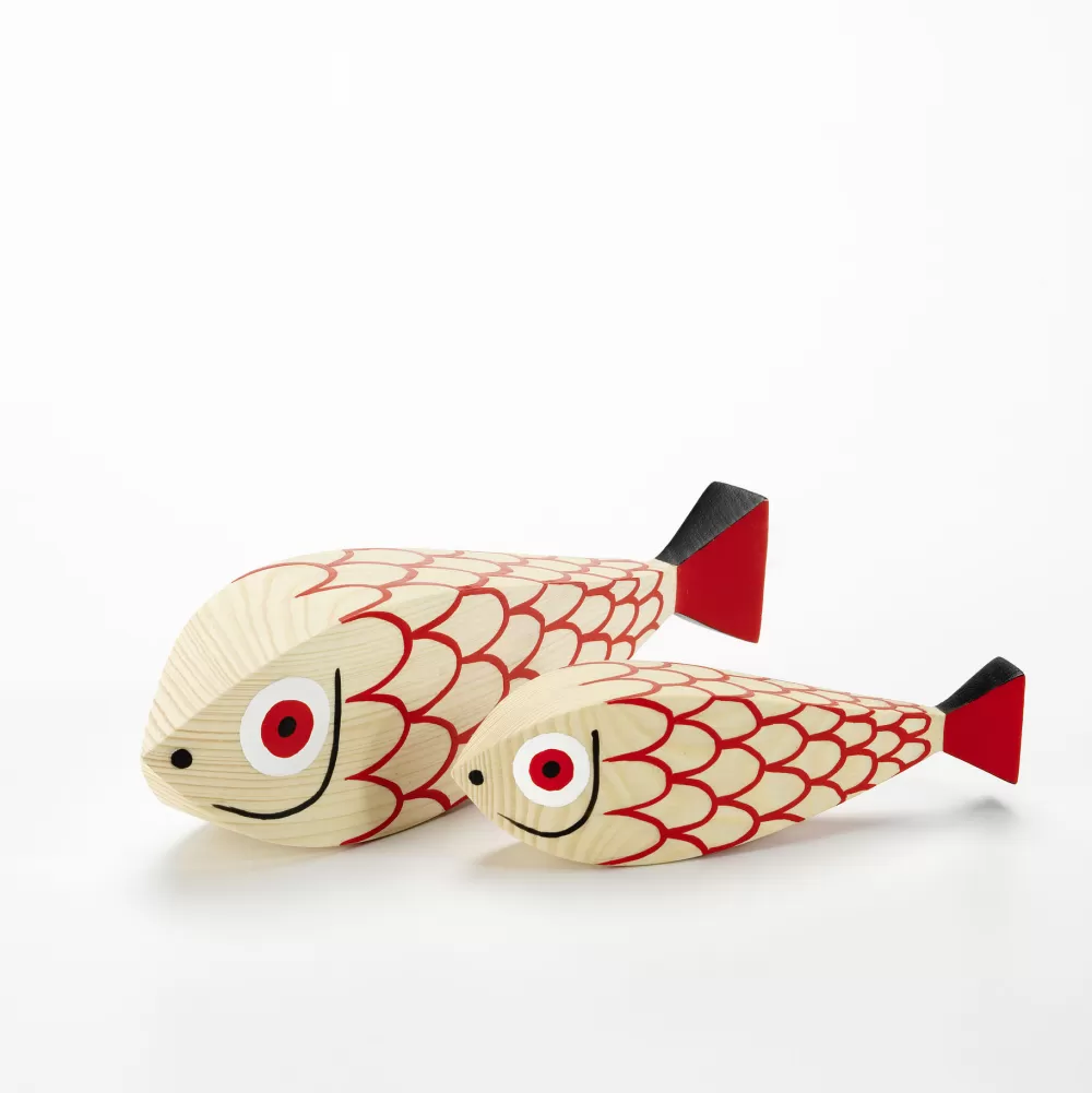 Decorazioni^Vitra Wooden Doll | Bambole Ornamentali | Pesci Mamma E Figlio