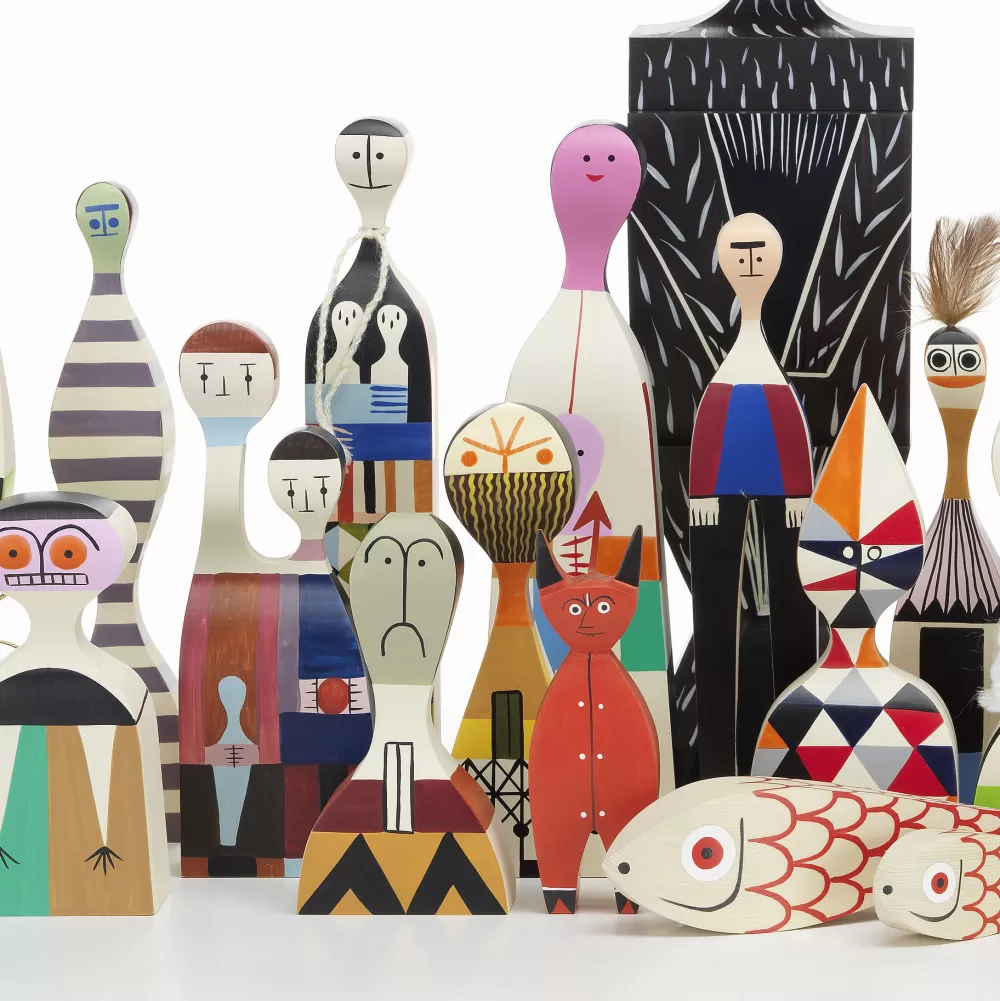 Decorazioni^Vitra Wooden Doll No. 5 | Bambola Ornamentale